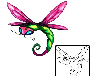Dragonfly Tattoo For Women tattoo | HGF-00468