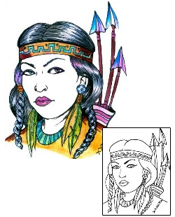 Native American Tattoo Ethnic tattoo | HGF-00545