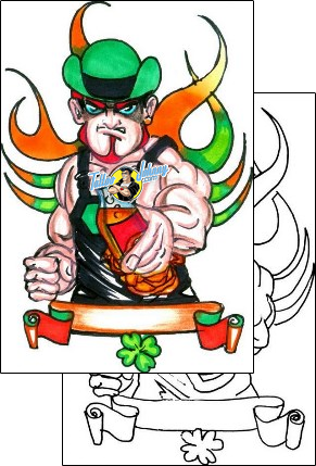 Irish Tattoo ethnic-irish-tattoos-hector-guma-hgf-00554
