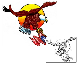 Eagle Tattoo For Women tattoo | HGF-00600