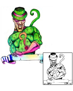 Joker - Jester Tattoo Miscellaneous tattoo | HGF-00609