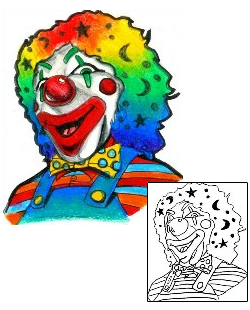 Picture of Chuckles Clown Tattoo