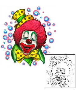 Clown Tattoo Ronald Clown Tattoo