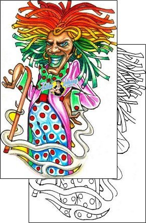 Clown Tattoo clown-tattoos-hector-guma-hgf-00626