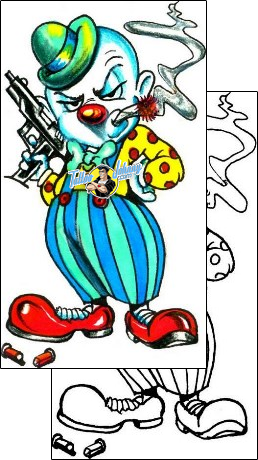 Clown Tattoo clown-tattoos-hector-guma-hgf-00631