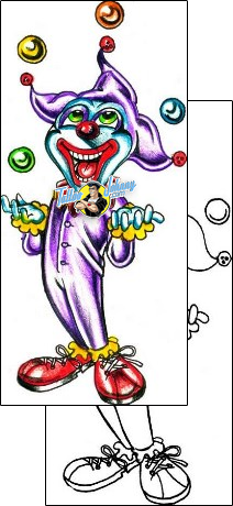 Joker - Jester Tattoo joker-tattoos-hector-guma-hgf-00634