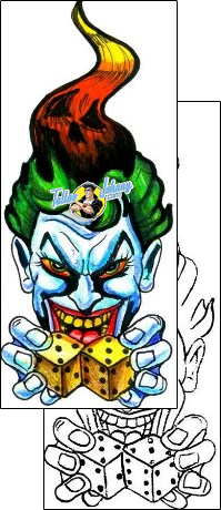 Dice Tattoo joker-tattoos-hector-guma-hgf-00646