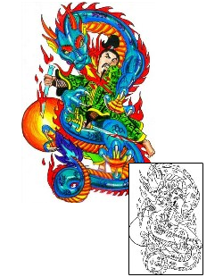 Asian Tattoo Mythology tattoo | HGF-00767