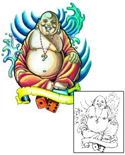 Buddha Tattoo Miscellaneous tattoo | HGF-00769