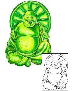 Buddha Tattoo Ethnic tattoo | HGF-00774