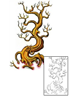 Tree Tattoo Plant Life tattoo | HGF-00805