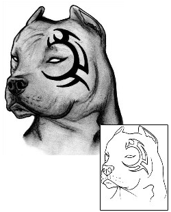 Dog Tattoo Hector Pit Bull Tattoo