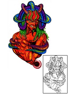Monster Tattoo Horror tattoo | HGF-00882