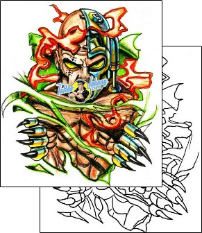 Monster Tattoo horror-monster-tattoos-hector-guma-hgf-00883