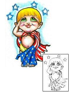 Patriotic Tattoo Patronage tattoo | HGF-00916