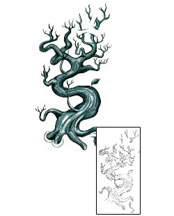 Tree Tattoo Plant Life tattoo | HGF-00929