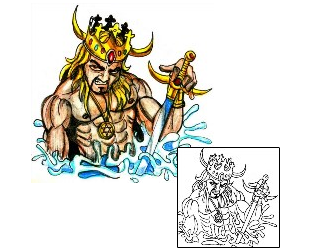 Viking Tattoo Horror tattoo | HGF-00937