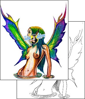 Breast Tattoo fairy-tattoos-hector-guma-hgf-00954