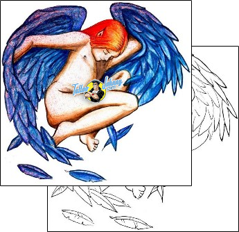 Wings Tattoo fantasy-tattoos-hector-guma-hgf-00955