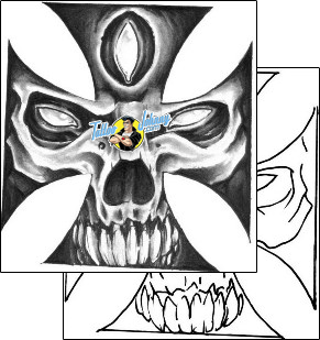 Horror Tattoo horror-skull-tattoos-harrison-hif-00046