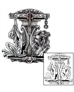 Gargoyle Tattoo Mythology tattoo | HSF-00011