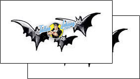 Bat Tattoo hsf-00012