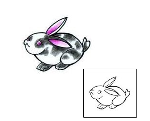 Rabbit Tattoo Animal tattoo | HSF-00021