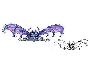 Gargoyle Tattoo Mythology tattoo | HSF-00049