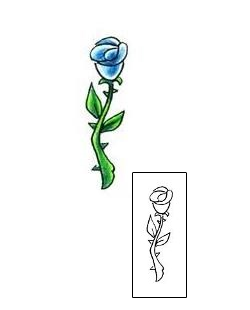 Rose Tattoo Plant Life tattoo | HSF-00050