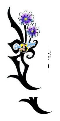 Flower Tattoo plant-life-flowers-tattoos-harley-sparks-hsf-00170