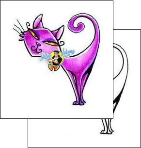 Cat Tattoo hsf-00175