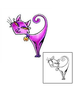 Cat Tattoo Animal tattoo | HSF-00175