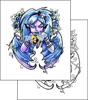 Fairy Tattoo fantasy-tattoos-harley-sparks-hsf-00183