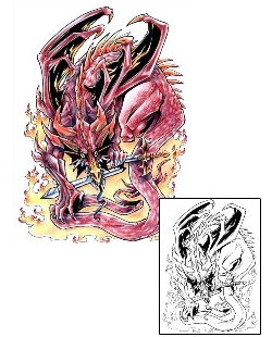 Dragon Tattoo Mythology tattoo | HSF-00187