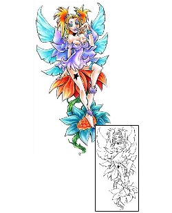 Flower Tattoo Tayna Fairy Tattoo