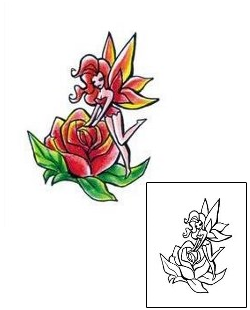 Rose Tattoo Jacki Fairy Tattoo