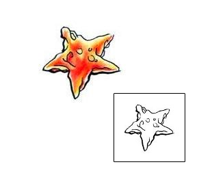 Starfish Tattoo Marine Life tattoo | HSF-00209