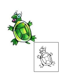Turtle Tattoo Reptiles & Amphibians tattoo | HSF-00218