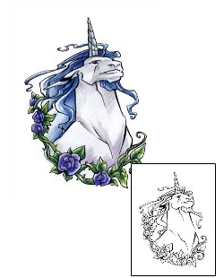 Unicorn Tattoo Mythology tattoo | HSF-00229