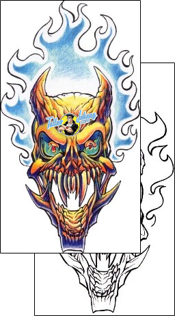 Horror Tattoo horror-tattoos-harley-sparks-hsf-00246