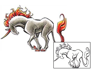 Unicorn Tattoo Mythology tattoo | HSF-00277