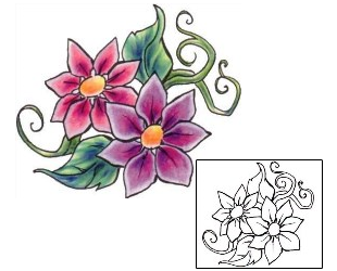 Picture of Plant Life tattoo | HSF-00281