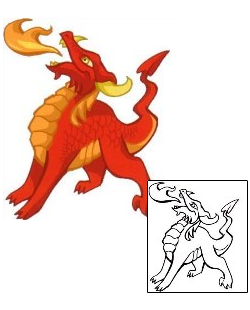 Dragon Tattoo Mythology tattoo | HSF-00288