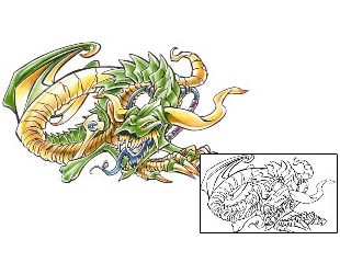 Dragon Tattoo Mythology tattoo | HSF-00294