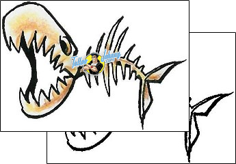 Fish Tattoo hsf-00329