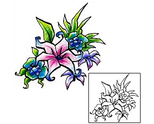 Picture of Plant Life tattoo | HSF-00331