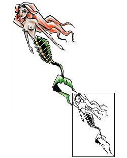 Mermaid Tattoo Tattoo Styles tattoo | HSF-00338