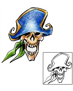 Pirate Tattoo Miscellaneous tattoo | HSF-00366