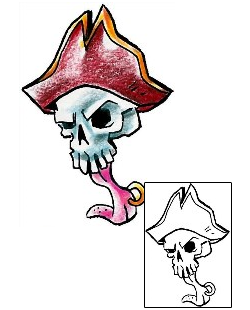 Pirate Tattoo Miscellaneous tattoo | HSF-00367