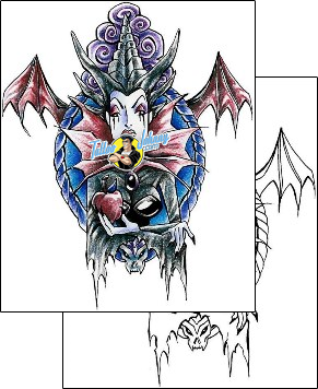 Devil - Demon Tattoo for-men-woman-tattoos-harley-sparks-hsf-00389